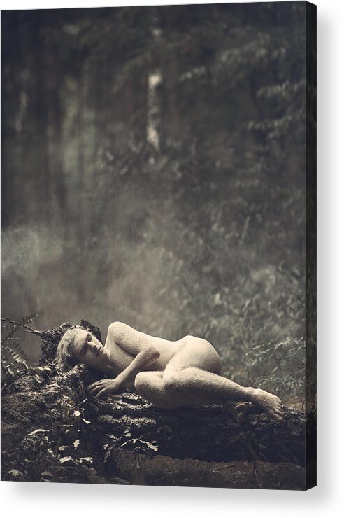 Man Acrylic Print featuring the photograph Tranquility by Magdalena Russocka