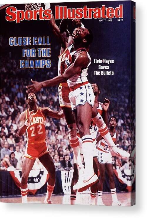 Magazine Cover Acrylic Print featuring the photograph Washington Bullets Elvin Hayes, 1979 Nba Eastern Conference Sports Illustrated Cover by Sports Illustrated
