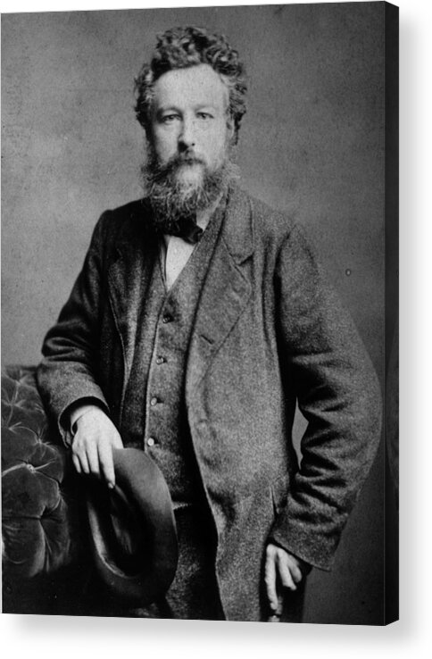 Artist Acrylic Print featuring the photograph William Morris by London Stereoscopic Company