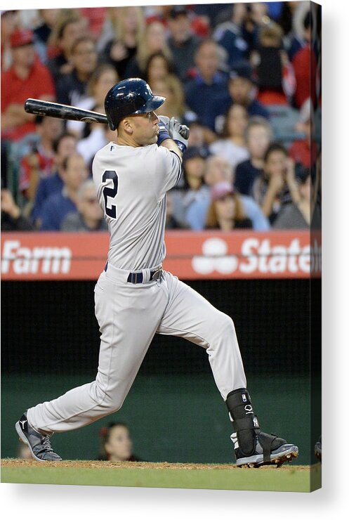 Second Inning Acrylic Print featuring the photograph Derek Jeter #1 by Harry How