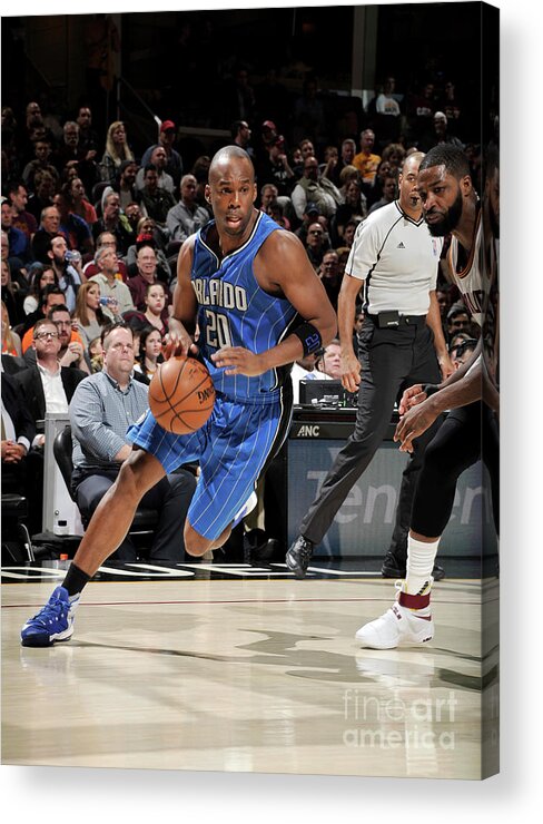 Jodie Meeks Acrylic Print featuring the photograph Jodie Meeks #1 by David Liam Kyle