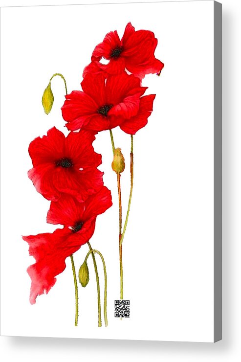 Modern Acrylic Print featuring the digital art Just For You #1 by Rafael Salazar