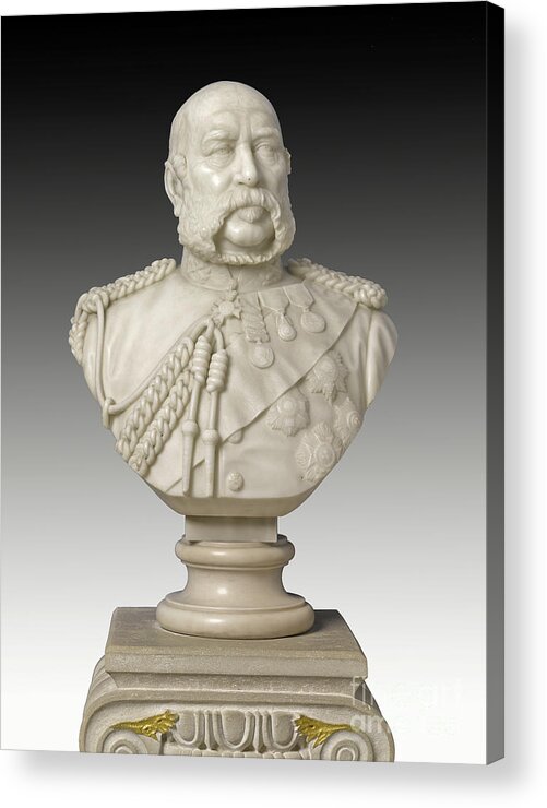 Prince George Acrylic Print featuring the sculpture Prince George, 2nd Duke of Cambridge, 1883 by Heinrich-Ludwig von Gleichen-Russworm