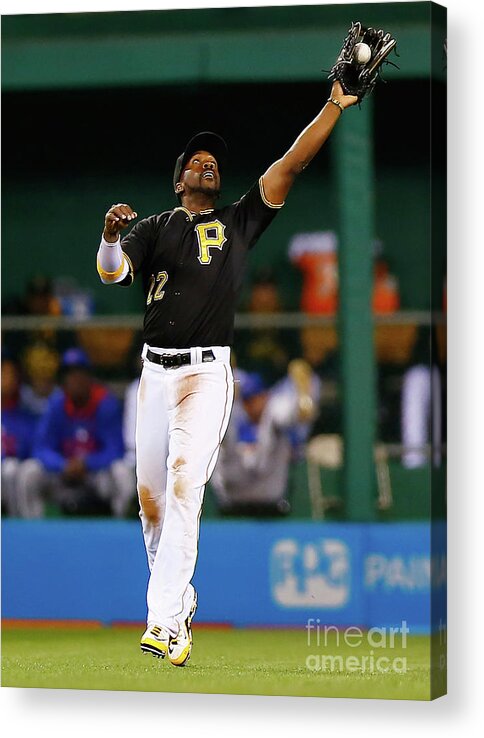 Second Inning Acrylic Print featuring the photograph Andrew Mccutchen by Jared Wickerham