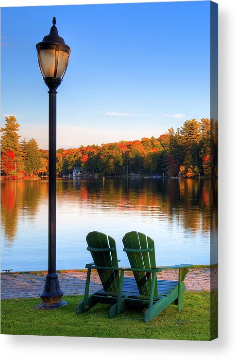 Autumn Relaxation Acrylic Print featuring the photograph Autumn Relaxation by David Patterson