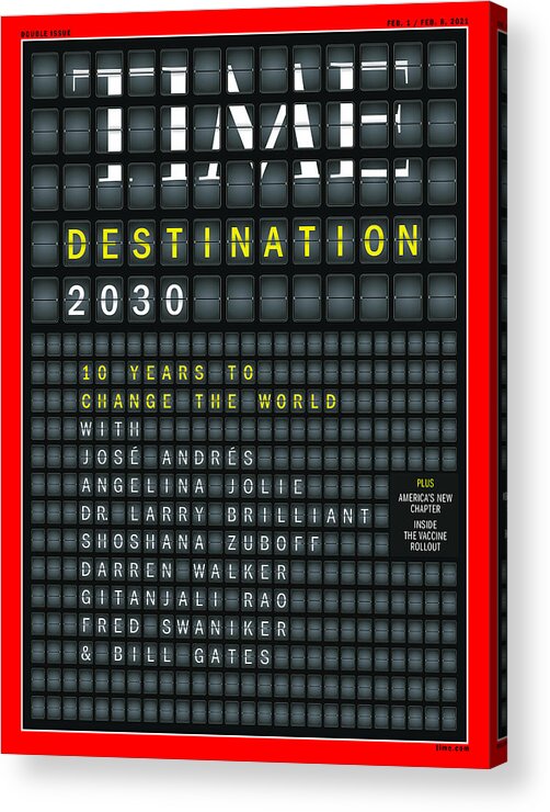Destination 2030 Acrylic Print featuring the photograph Destination 2030 by Getty Images