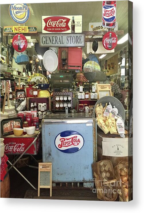 General Store Acrylic Print featuring the photograph General Store by Flavia Westerwelle