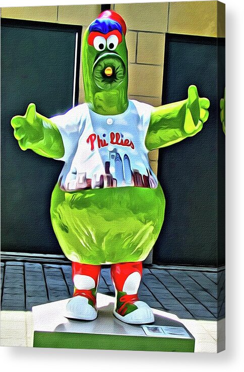 Alicegipsonphotographs Acrylic Print featuring the photograph He's Phanatic by Alice Gipson