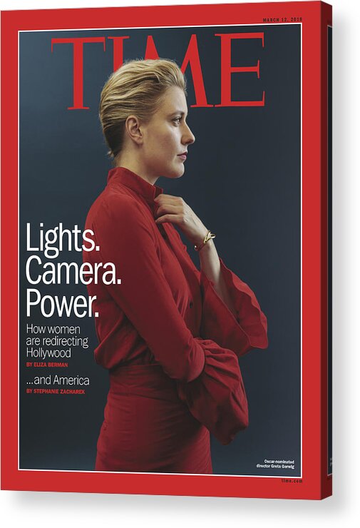 Hollywood Acrylic Print featuring the photograph Lights. Camera. Power. by Photograph by Mark Mahaney for Time