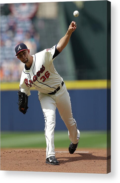 Atlanta Acrylic Print featuring the photograph Mike Minor by Mike Zarrilli