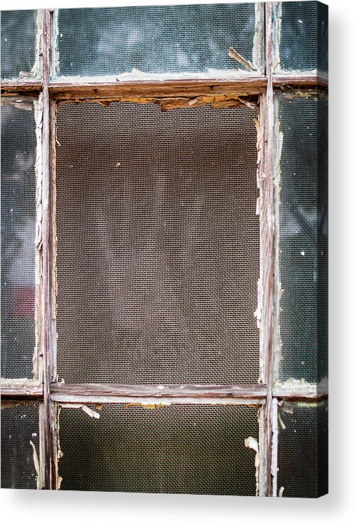 Sc State Hospital Acrylic Print featuring the photograph Please Let Me Out... by Charles Hite