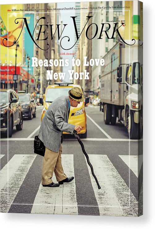 New York City Acrylic Print featuring the photograph Reasons to Love New York 2019 by Daniel Featherstone