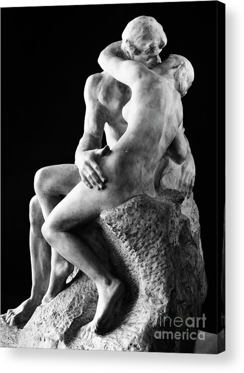 1886 Acrylic Print featuring the photograph Rodin - The Kiss, 1886 by Granger
