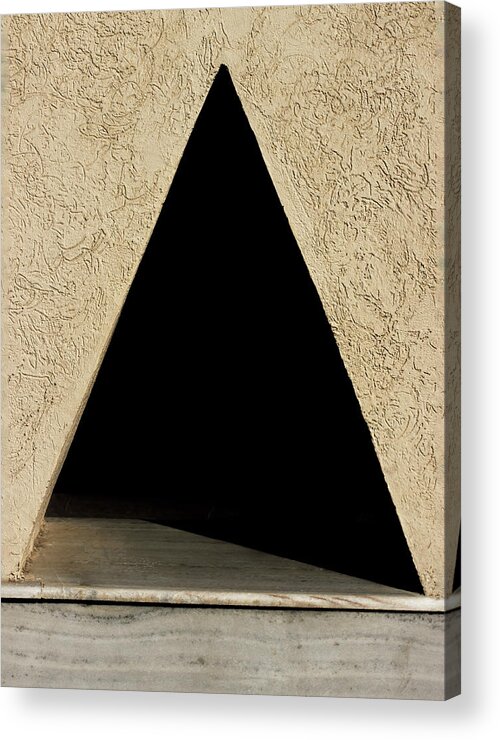 Triangle Acrylic Print featuring the photograph That Triangle by Prakash Ghai