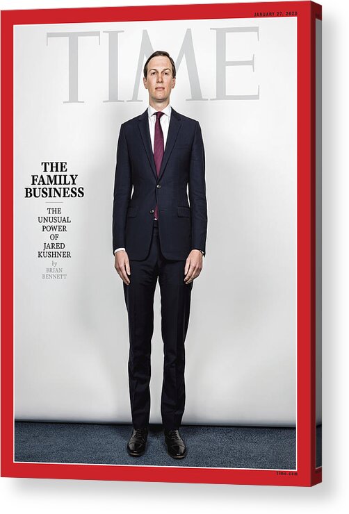 Jared Kushner Acrylic Print featuring the photograph The Family Business by Photograph by Stefan Ruiz for TIME