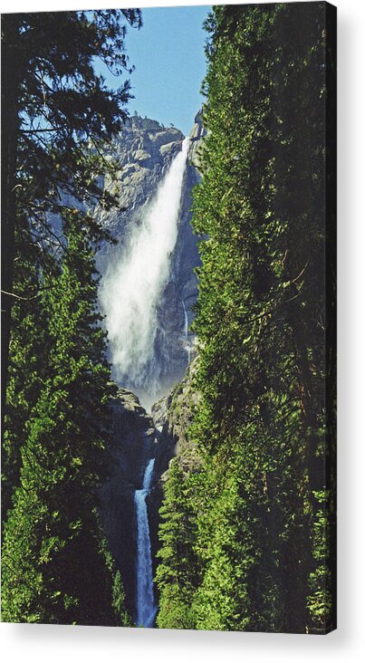 Yosemite National Park Acrylic Print featuring the photograph Yosemite Falls - California by Richard Krebs