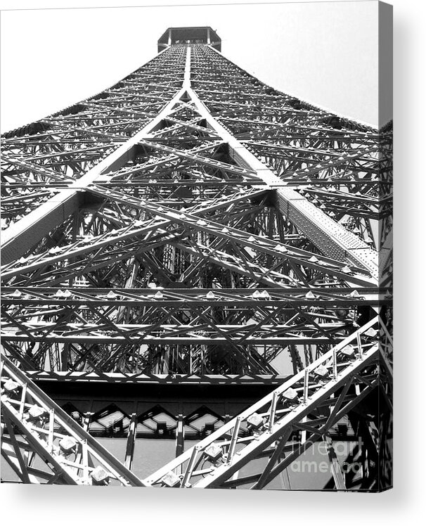 Eiffel Tower Acrylic Print featuring the photograph Eiffel Tower by Andrea Anderegg