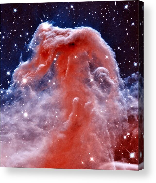 Cosmos Acrylic Print featuring the photograph Horsehead Nebula by Benjamin Yeager
