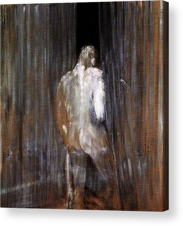 Human Form Acrylic Print featuring the painting Human Form by Francis Bacon