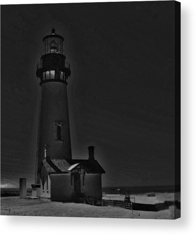 Light House Acrylic Print featuring the photograph Light House 9 by Larry Campbell