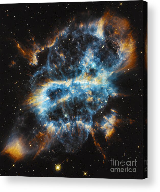 Nebula Acrylic Print featuring the photograph NGC-5189 Nebula by Nicholas Burningham