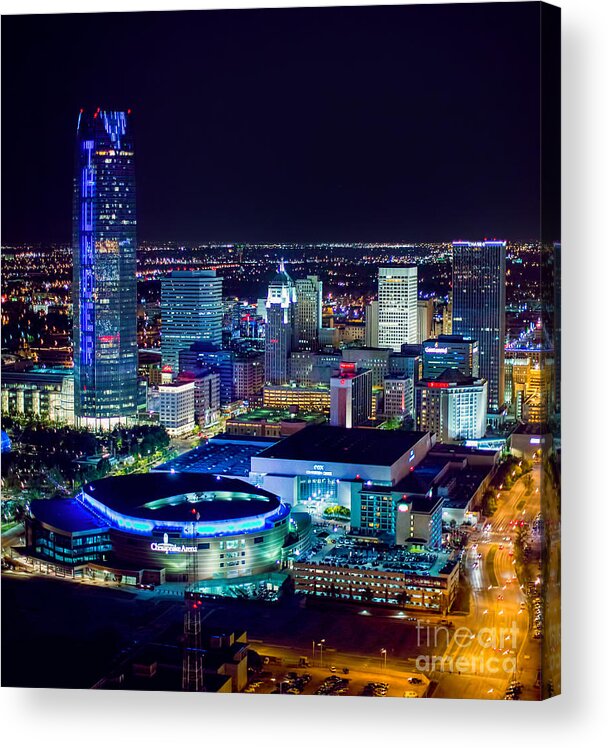Oklahoma City Acrylic Print featuring the photograph Oks0053 by Cooper Ross