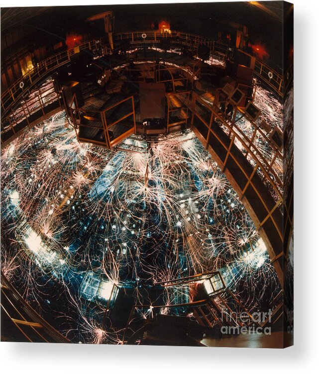 Science Acrylic Print featuring the photograph Particle Accelerator by Science Source