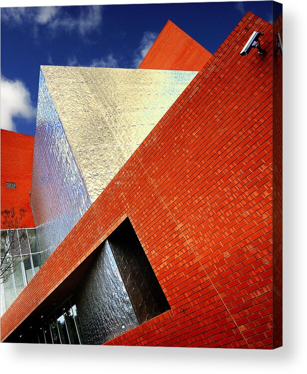 Architecture Acrylic Print featuring the photograph Sharps by Wayne Sherriff