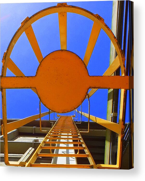 Hopper Acrylic Print featuring the photograph Sunny perspective by Guy Pettingell