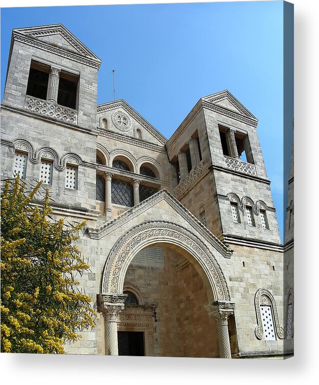 Tabor Acrylic Print featuring the photograph Mount Tabor by Mary Lane