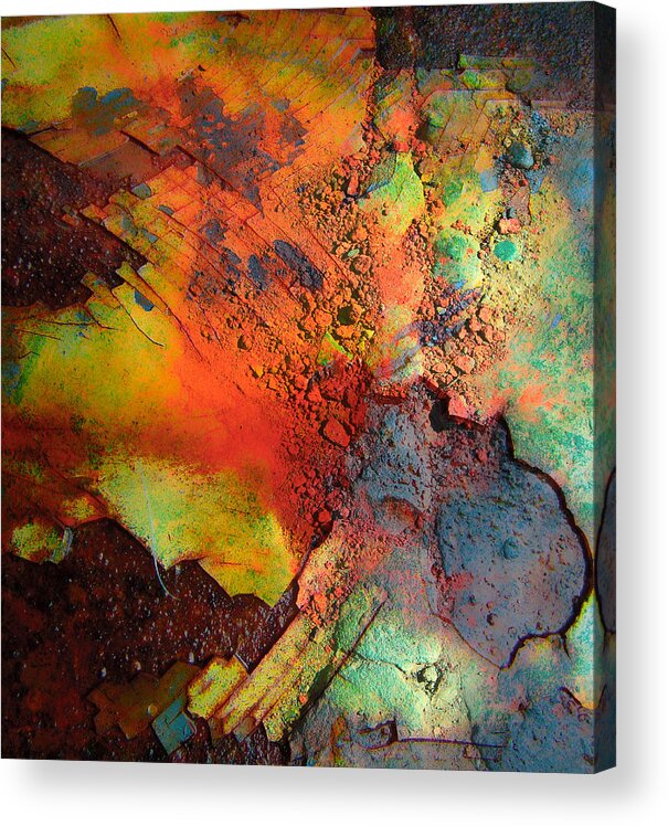 Rust Acrylic Print featuring the photograph My Rusty Cage by J C