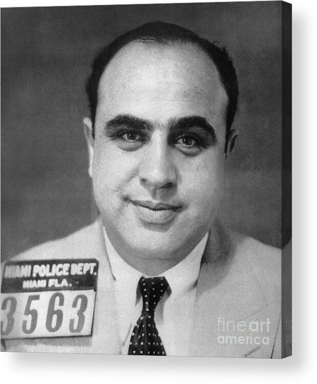 1930 Acrylic Print featuring the photograph Alphonse Capone (1899-1947) by Granger
