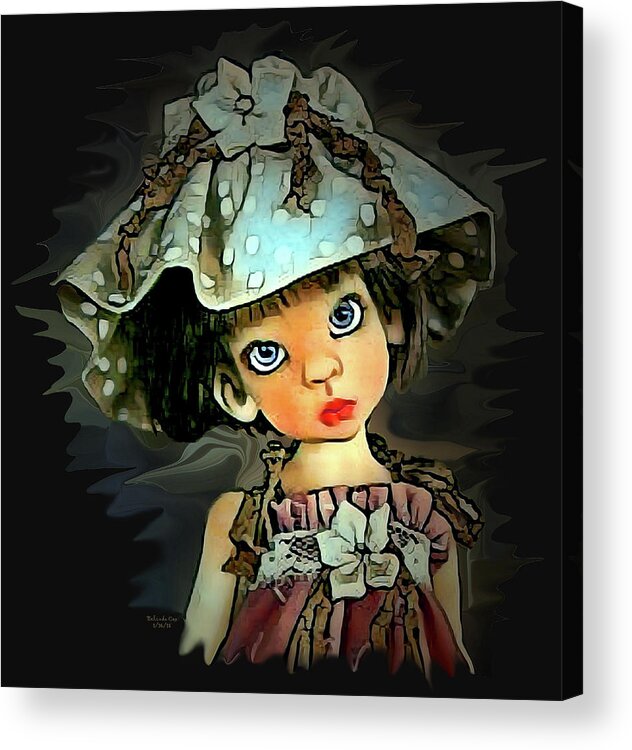 Digital Art Acrylic Print featuring the digital art Baby Doll Collection by Artful Oasis