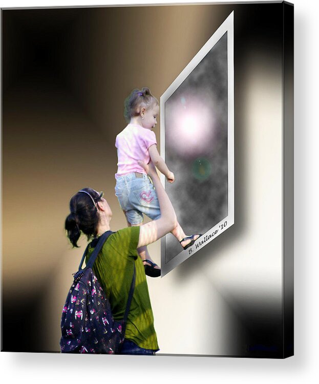 2d Acrylic Print featuring the photograph Escape by Brian Wallace