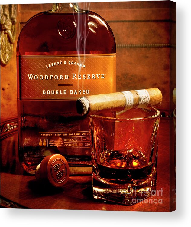 Woodford Reserve Acrylic Print featuring the photograph Relaxing by Jon Neidert