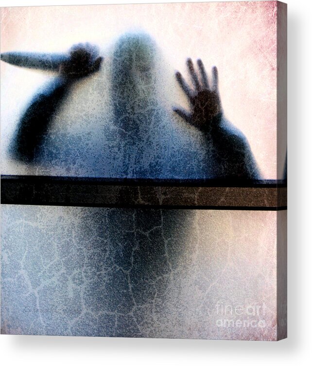 Scary Man Acrylic Print featuring the photograph Scary Stranger Watching by Kip Krause