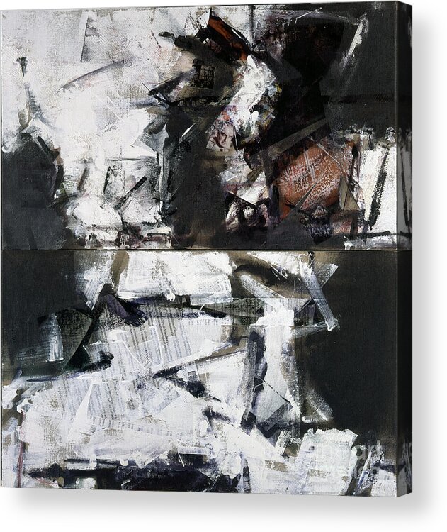 Panels Acrylic Print featuring the painting Untitled II by Ritchard Rodriguez