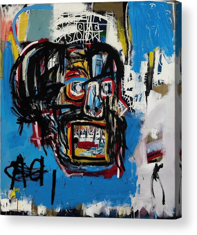 110 1982 sense t tol 2017 - Jean Michel Basquiat Acrylic Print by Jean ...