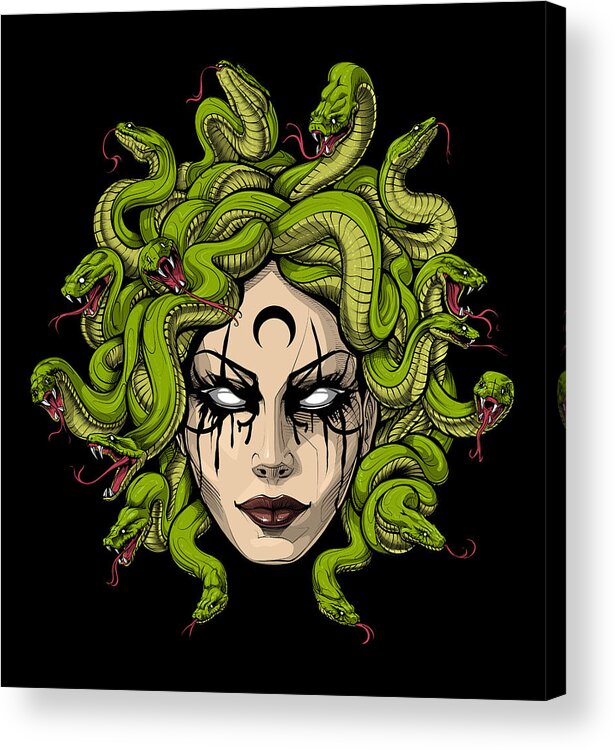 The Gorgons Art Print Medusa Witchcraft Dark Goddess 