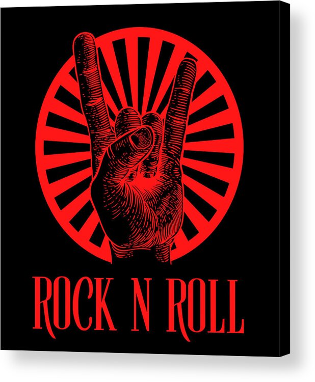 Rock Acrylic Print featuring the photograph Rock N Roll by Action