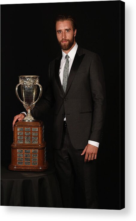 People Acrylic Print featuring the photograph 2015 Nhl Awards - Portraits #1 by Brian Babineau