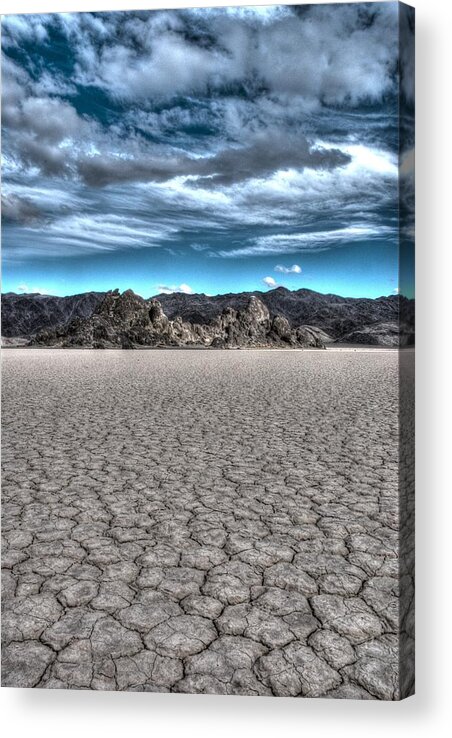 Death Valley Acrylic Print featuring the photograph Cool Desert #1 by David Andersen