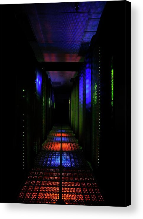 Discover Acrylic Print featuring the photograph 'discover' Supercomputer #1 by Nasa/science Photo Library