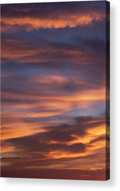 Atmosphere Acrylic Print featuring the photograph Dramatic Sunset With Some Beautiful #1 by Roland Shainidze Photogaphy