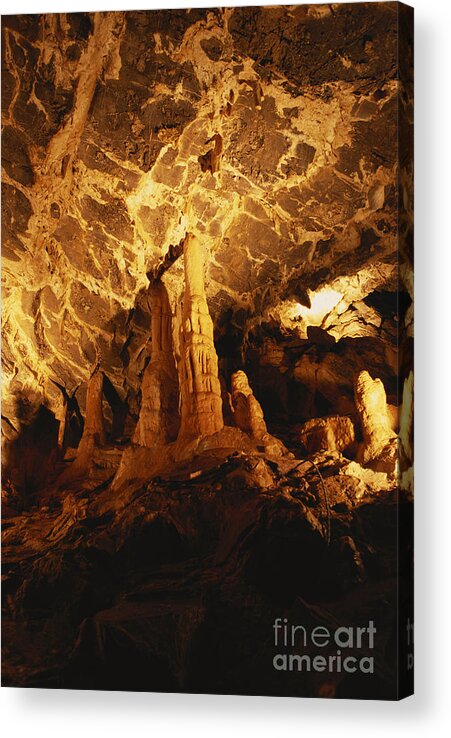 Minnetonka Cave Acrylic Print featuring the photograph Minnetonka Cave by William H. Mullins