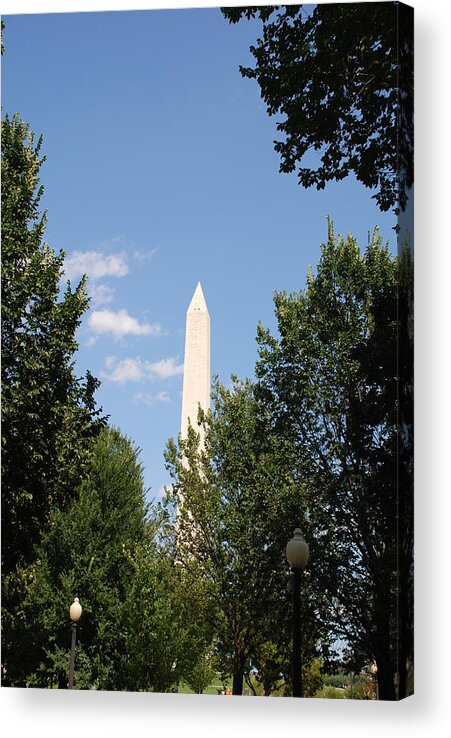 Washington Acrylic Print featuring the photograph Washington Monument by Kenny Glover