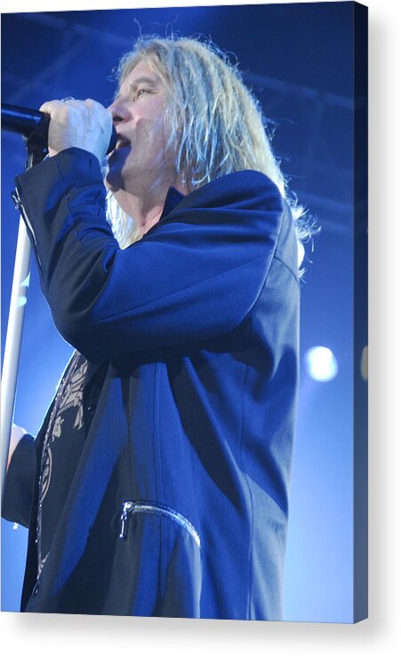 Def Leppard Acrylic Print featuring the photograph Def Leppard #14 by Jenny Potter