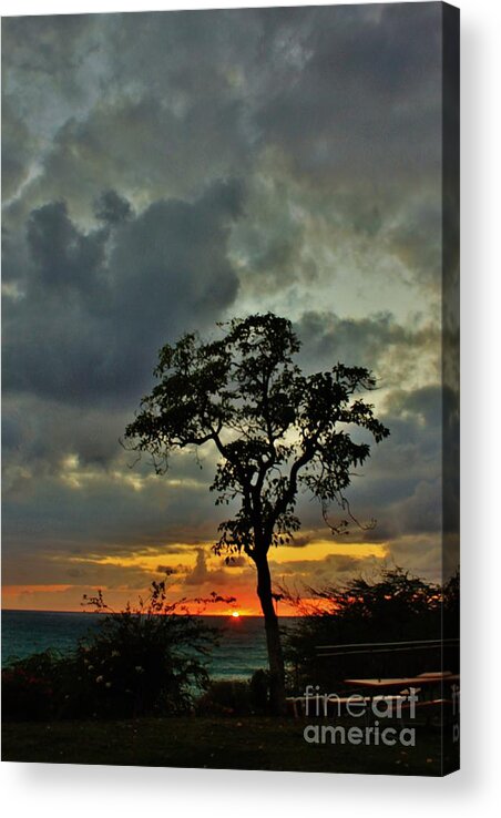 Sunset Acrylic Print featuring the photograph Day's End #2 by Craig Wood