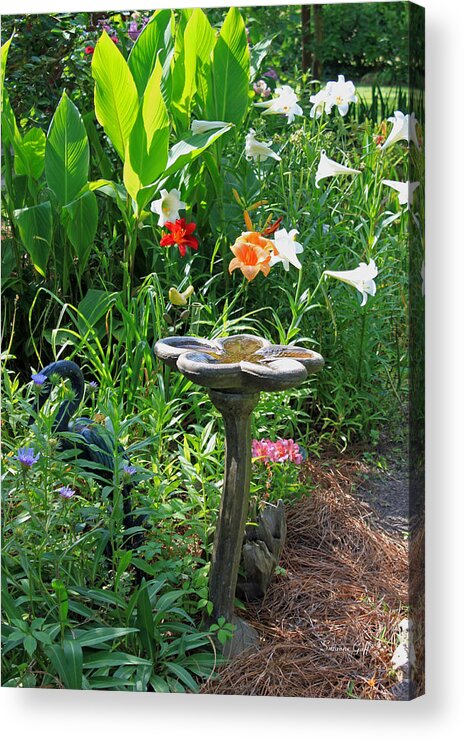 Garden Acrylic Print featuring the photograph Garden Magic #2 by Suzanne Gaff
