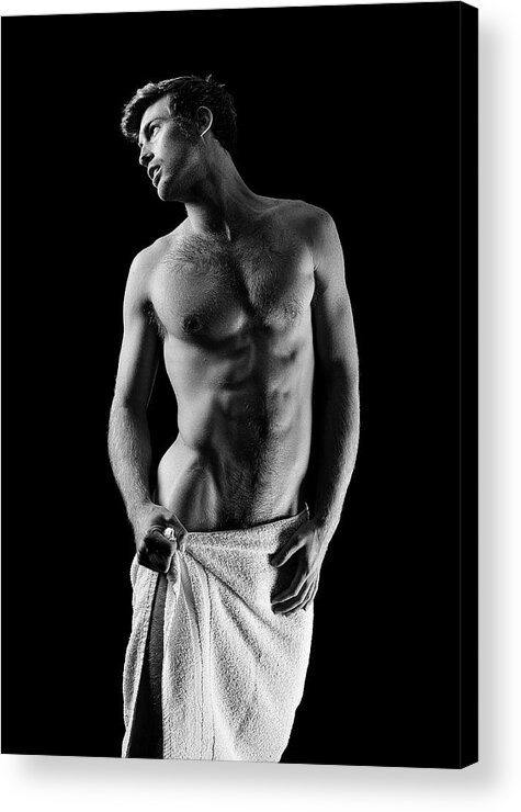 Male Acrylic Print featuring the photograph Jacob #9 by Dan Nelson